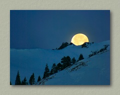 Alpine Moonset - Thumbnail Image