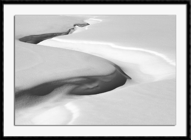 Frozen Stream, (C) 2002, Bill Langton's Fine Art Photography