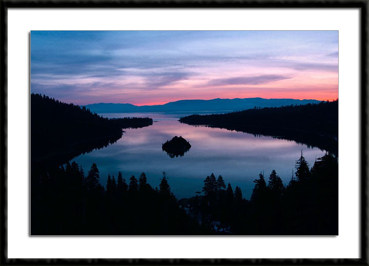 Emerald Bay Sunrise, Lake Tahoe - (C) 2004, Bill Langton's Fine Art Photography