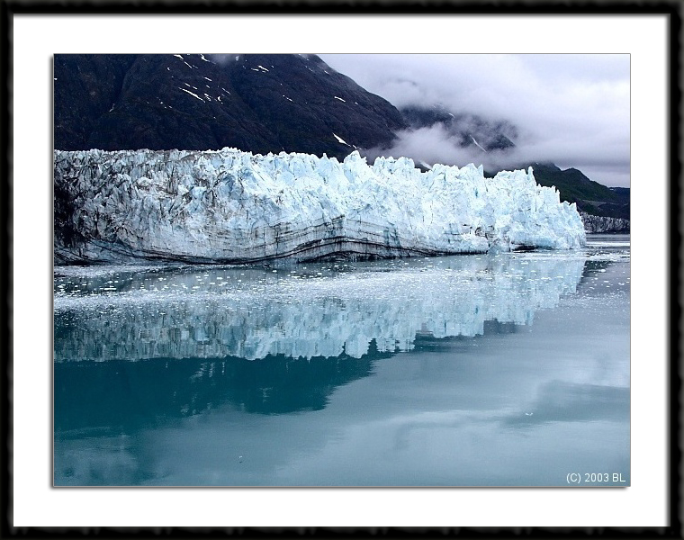 Margerie Glacier, Alaska (C) 2003, Fine Art Photography by Bill Langton