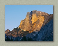 Half Dome Sunset - Thumbnail Image