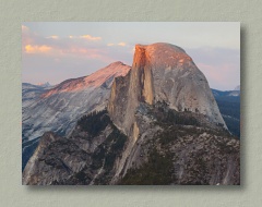 Half Dome at Sunset