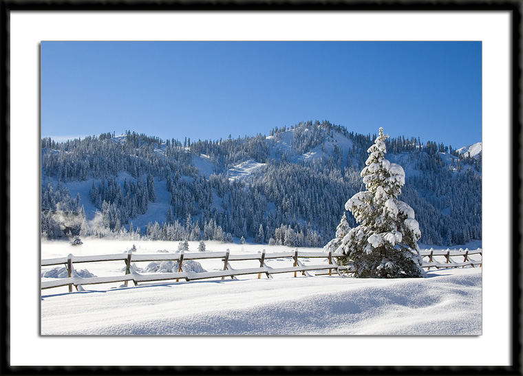 Squaw Valley in the Winter