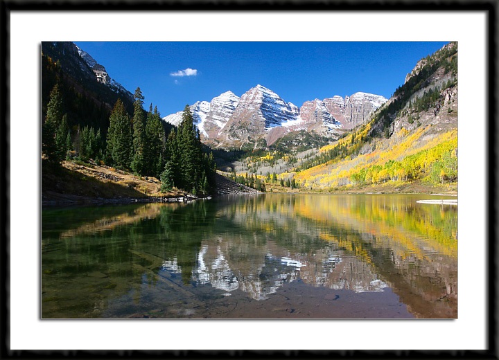 Fall at the Maroon Bells, Aspen, Colorado