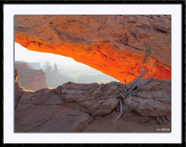 Mesa Arch at Sunrise, (C) 2003, Bill Langton's Fine Art Photography