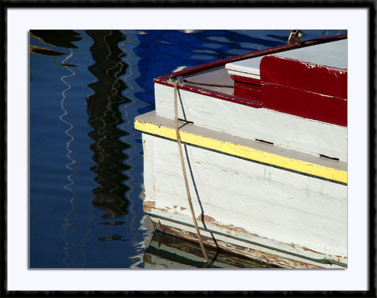 Colorful old boat, (C) 2002, Bill Langton's Fine Art Photography