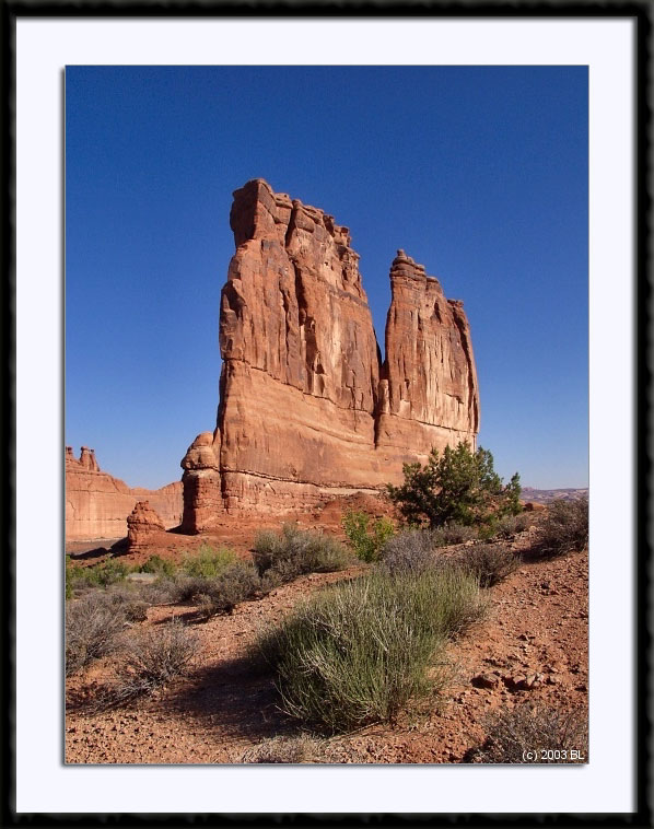 The Organ, Arches National Park, Utah, (C) 2003 Bill Langton's Fine Art Photography